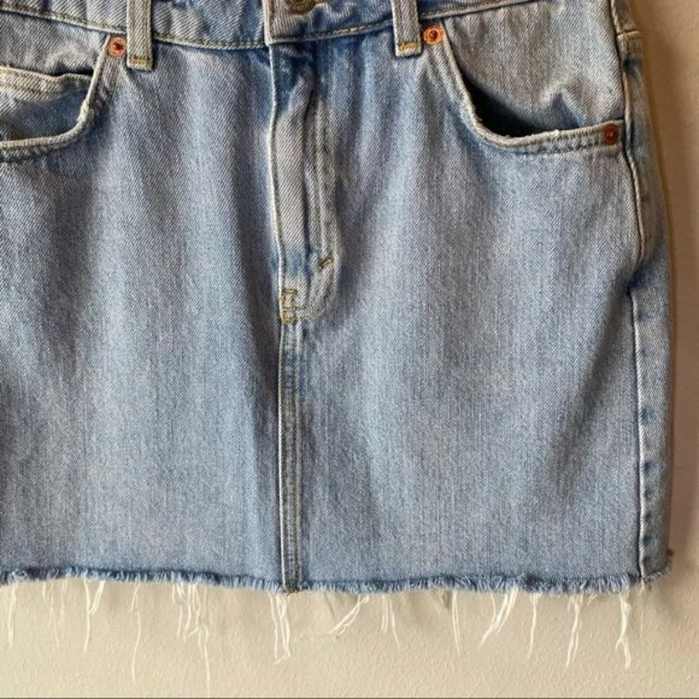 Topshop denim distressed